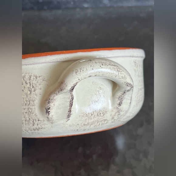 De Silva Terre D' Umbria Handmade Italian Pottery Soup Bowl Two Handles - Picture 8 of 9